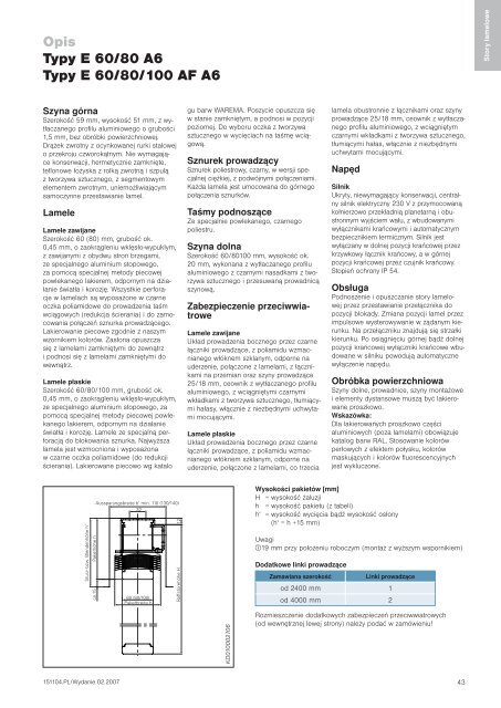 Katalog osÅon przeciwsÅonecznych Kata log os Åon p ... - Å»aluzje