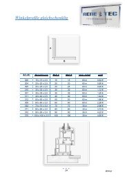 Winkelprofile gleichschenklig - RENETEC