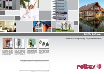 ROLTEX Vorbau-Raffstores