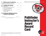 PIA Record Card