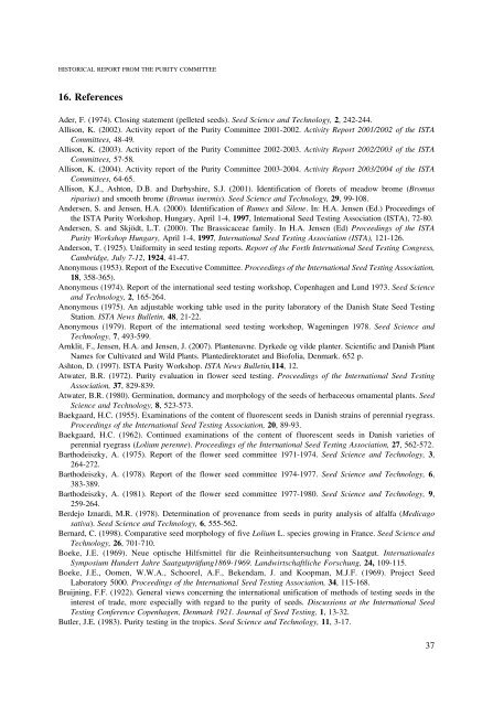 Historical Paper - Volume 2 2008 - International Seed Testing ...