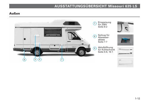 Betriebsanleitung Missouri - bei Karmann Mobil