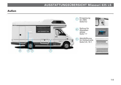 Betriebsanleitung Missouri 2004 - bei Karmann Mobil