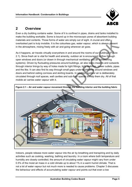 Condensation in Buildings - Australian Building Codes Board