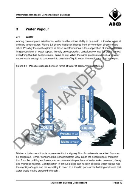 Condensation in Buildings - Australian Building Codes Board