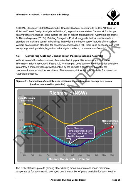 Condensation in Buildings - Australian Building Codes Board