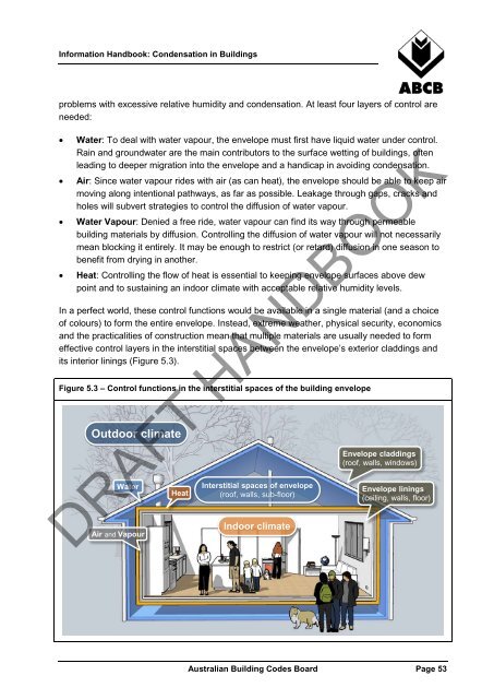 Condensation in Buildings - Australian Building Codes Board