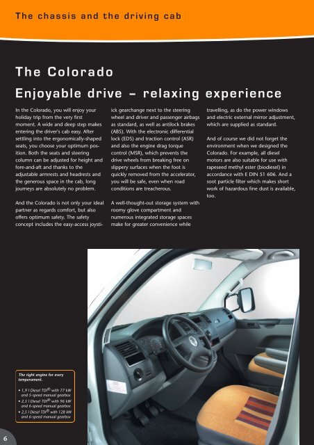 The Colorado - bei Karmann Mobil