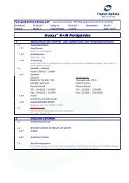 Sicherheitsdatenblatt