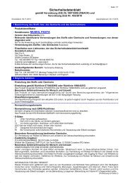 Sicherheitsdatenblatt - PPS GmbH