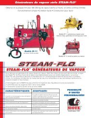 SteamFlo (Page 1) - Sioux Steam Cleaner Corporation