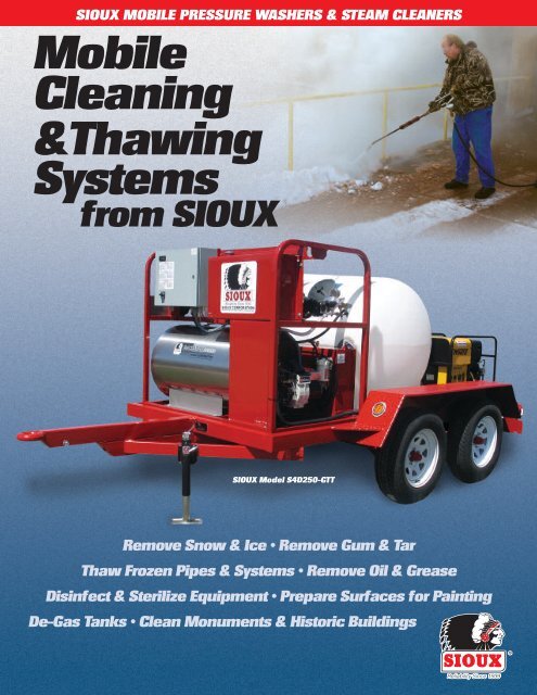 Mobile Cleaning and Thawing Systems Brochure - Sioux Steam ...