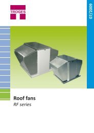 Roof fans - Troges