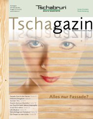 Alles nur Fassade? - Tschabrun