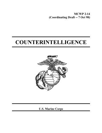 COUNTERINTELLIGENCE