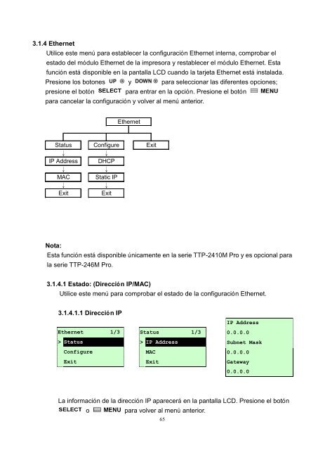 MANUAL DEL USUARIO TTP-2410M Pro/346M Pro/644M Pro ... - TSC