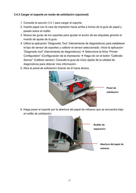 MANUAL DEL USUARIO TTP-245C / TTP-343C / TTP-244CE - TSC