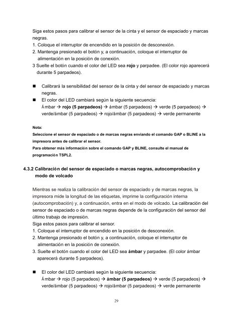 MANUAL DEL USUARIO TTP-245C / TTP-343C / TTP-244CE - TSC