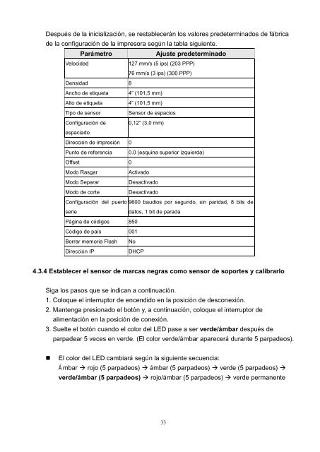 MANUAL DEL USUARIO TTP-245C / TTP-343C / TTP-244CE - TSC