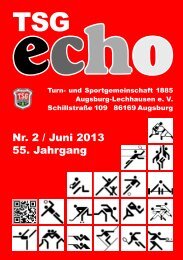 Juni 2013 - TSG Augsburg