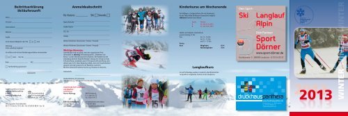 Winterprogramm 2012/13 (PDF) - TSG Leutkirch