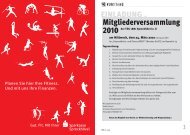 EINLADUNGzur Mitgliederversammlung 2010 - TSG 1881 ...