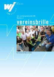 vereinsbrille - TSG 1885 Wiesloch eV