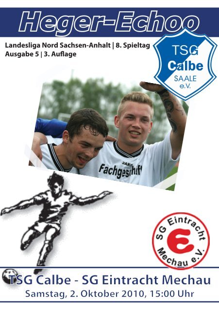 Heger-Echoo - TSG Calbe/Saale