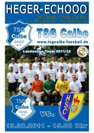 Untitled - TSG Calbe/Saale