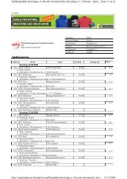 Seite 1 von 12 Staffelspielplan Kreisligen A: Bezirk Unterland (KL ...