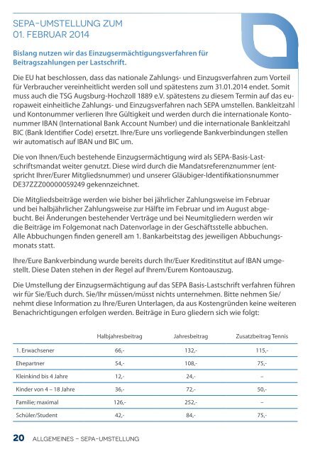Download des TSG Reports - TSG Augsburg-Hochzoll 1889 eV