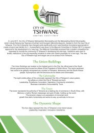 Logo_Flyer - City of Tshwane Metropolitan Municipality