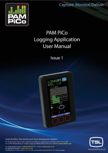 PAM PiCo Logging User Manual v1.pdf - TSL