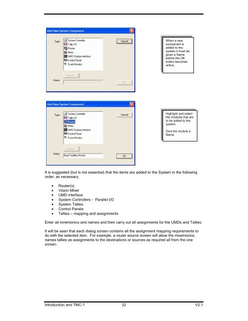 Introduction and TMC-1 - TSL