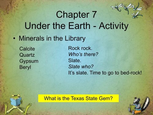 Dig Into Reading - Texas State Library and Archives Commission