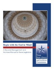 Begin with the End in Mind: A Records Management & Archives ...