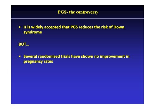 infertility treatments, genes and chromosomes