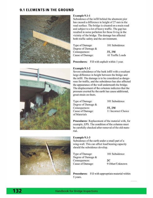 Handbook for Bridge Inspections - TSP2