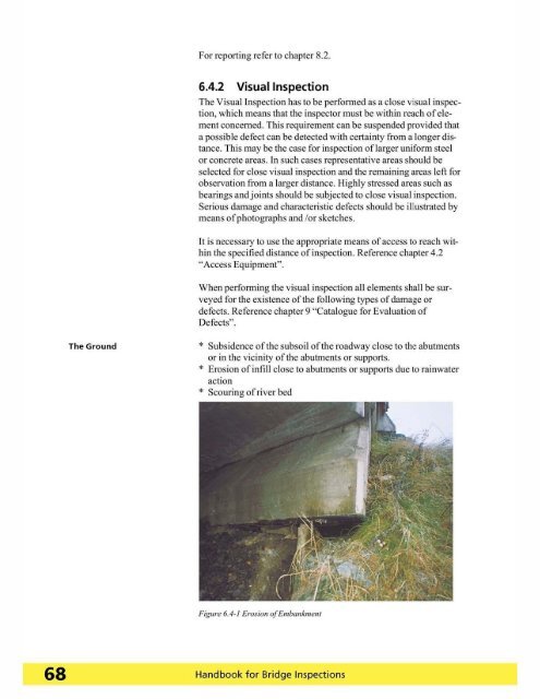 Handbook for Bridge Inspections - TSP2