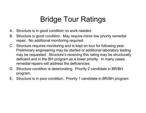 Bridge Management System