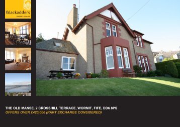 the old manse, 2 crosshill terrace, wormit, fife, dd6 8ps offers ... - TSPC