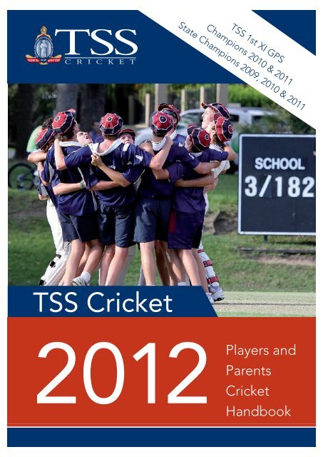 TSS Cricket - The Southport School