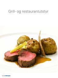 Grill- og restaurantutstyr