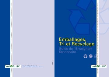 Emballages, Tri et Recyclage - valorlux.lu