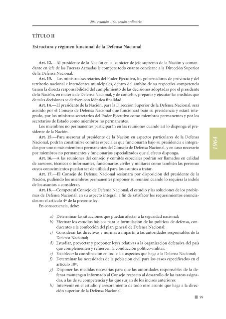 Antecedentes legales y parlamentarios - Ministerio de Defensa