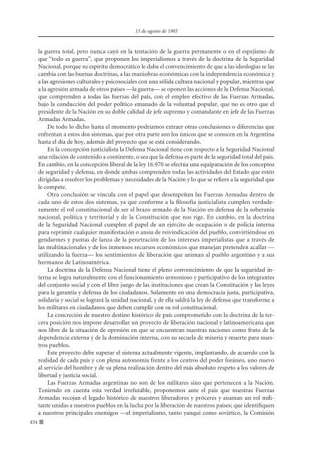 Antecedentes legales y parlamentarios - Ministerio de Defensa