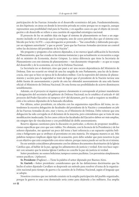 Antecedentes legales y parlamentarios - Ministerio de Defensa