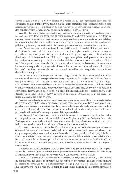 Antecedentes legales y parlamentarios - Ministerio de Defensa