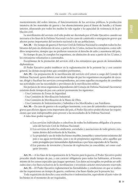 Antecedentes legales y parlamentarios - Ministerio de Defensa