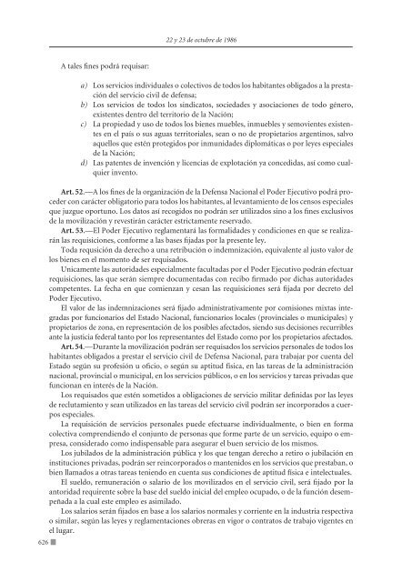 Antecedentes legales y parlamentarios - Ministerio de Defensa